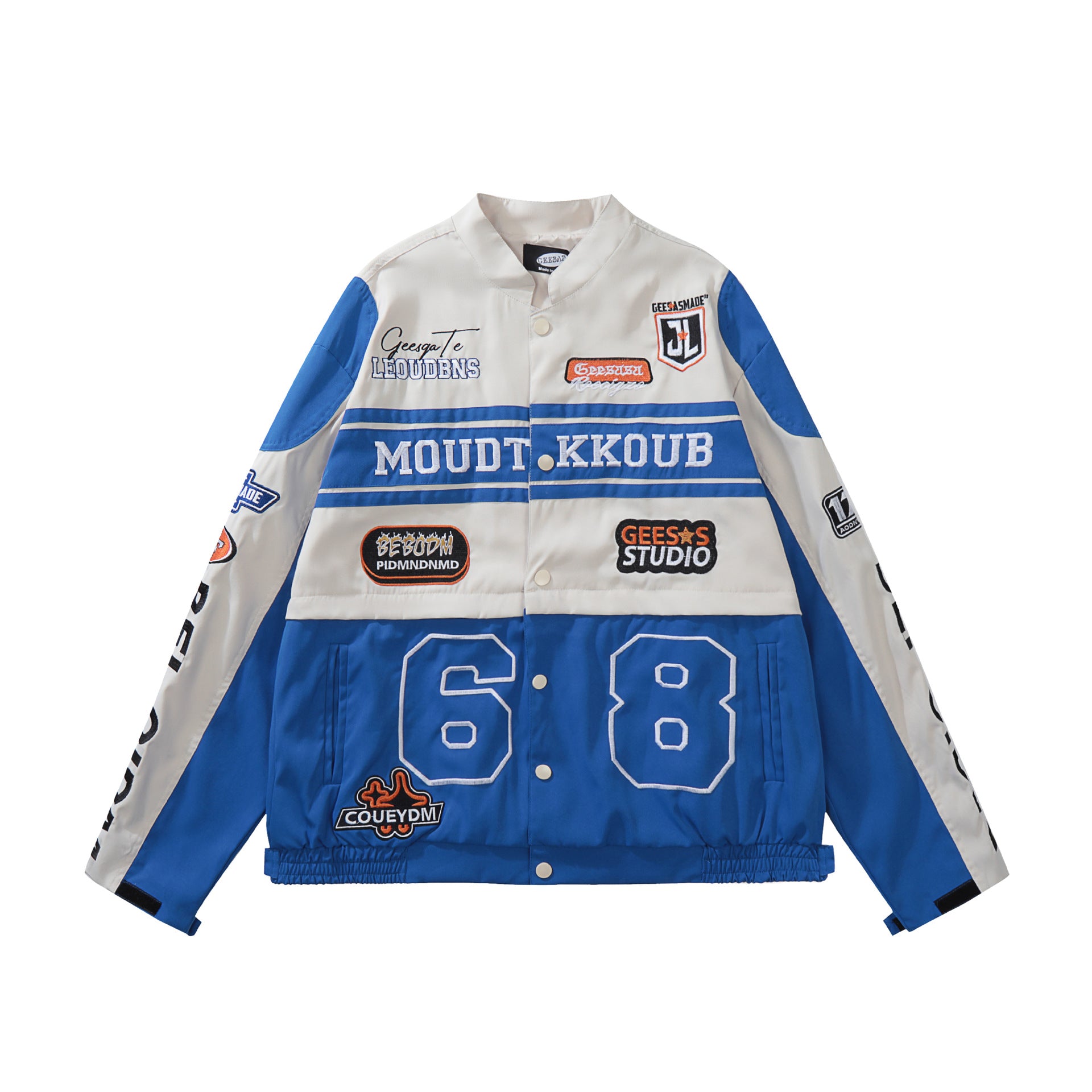 Image of Detachable Racer Varsity Jacket